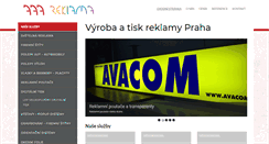 Desktop Screenshot of aaareklama.cz